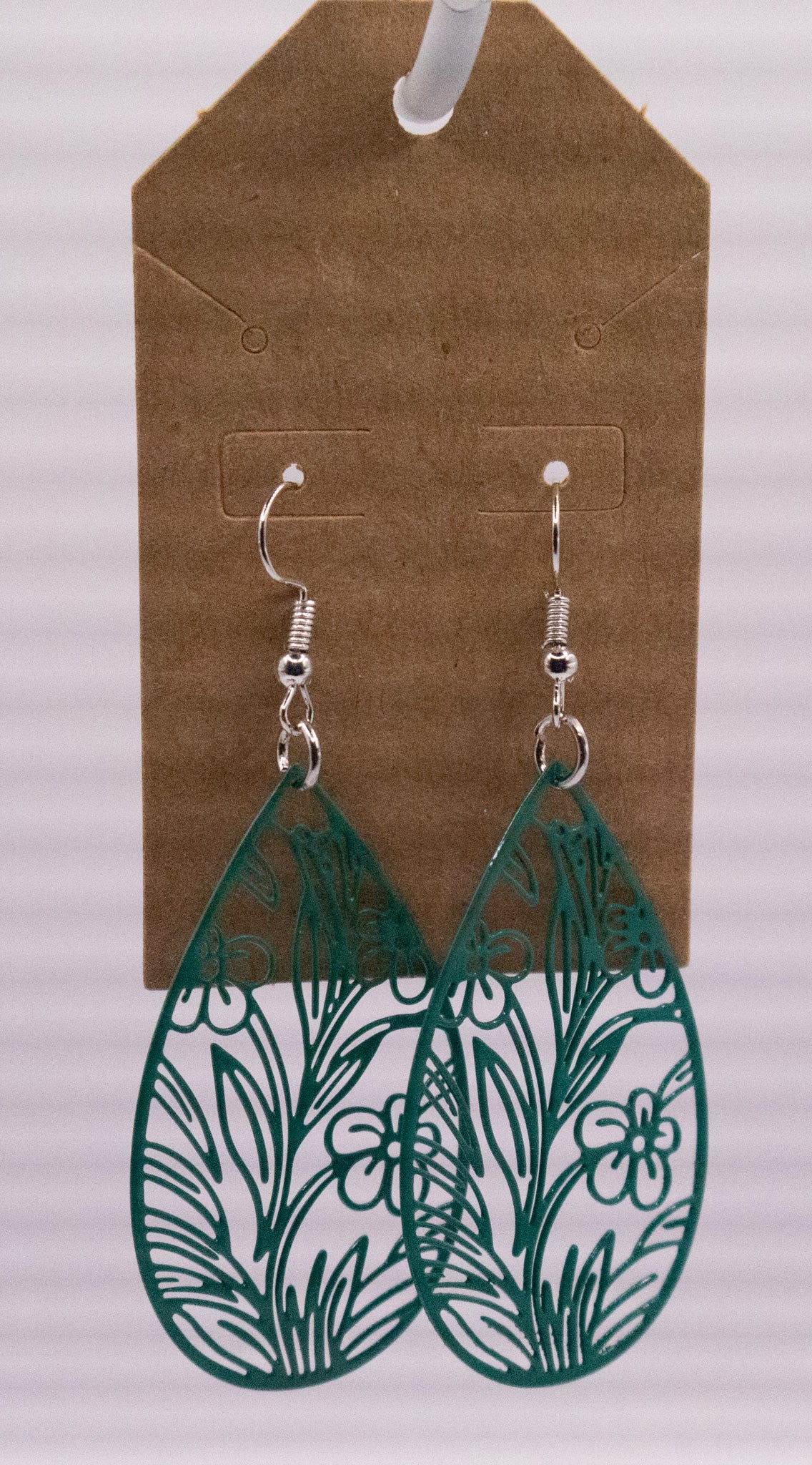 Green Flower Outline