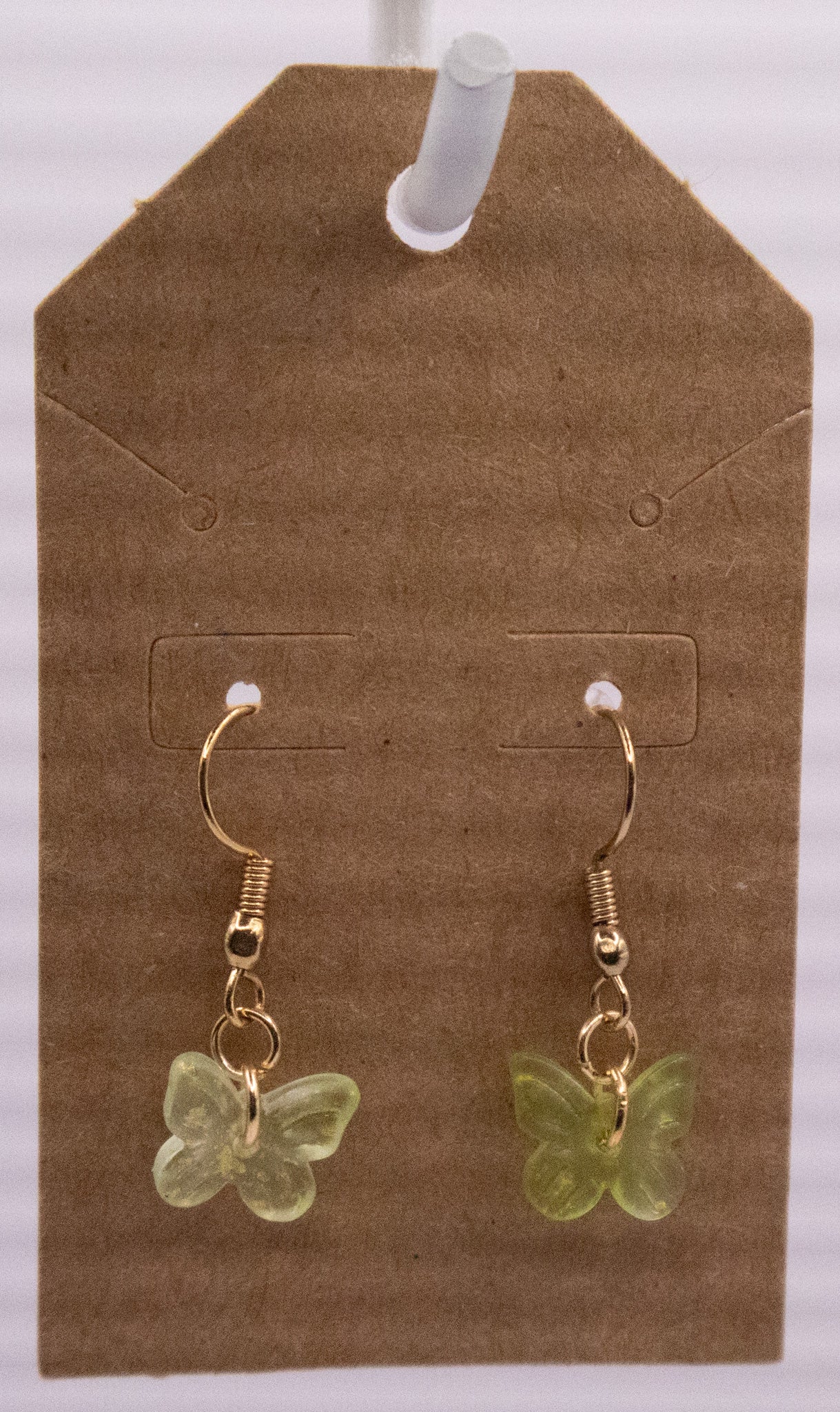 Light Green Translucent Butterflies