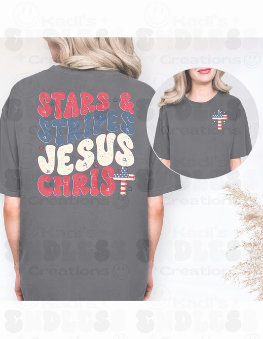 Stars & Stripes Jesus Christ