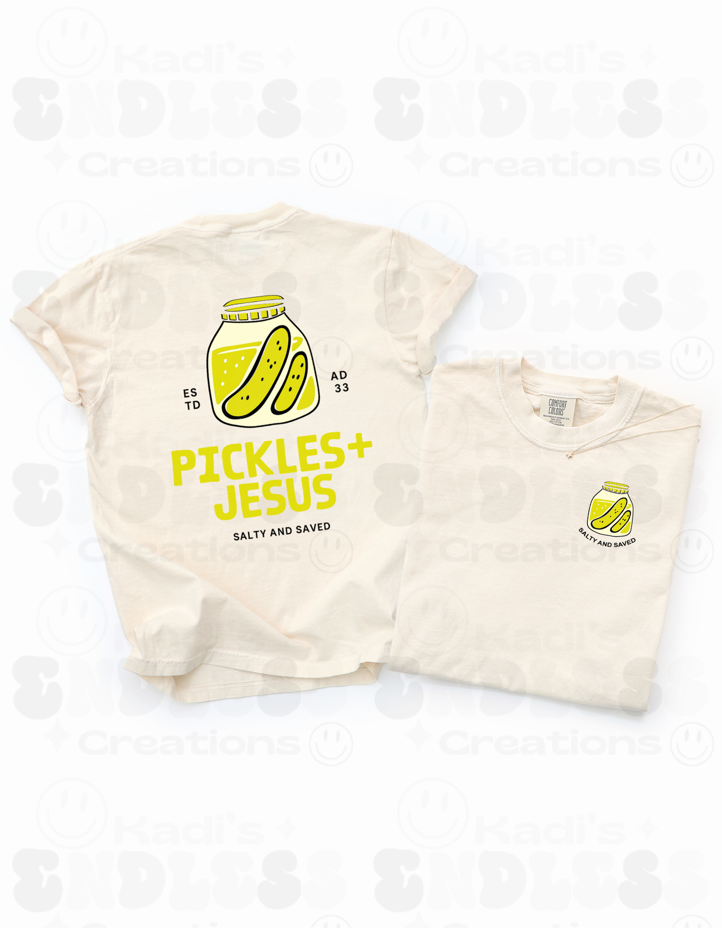 Pickles + Jesus Salty And Saved