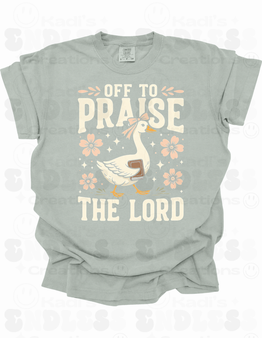 Off To Praise The Lord