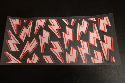 Pink Lightning Bolts