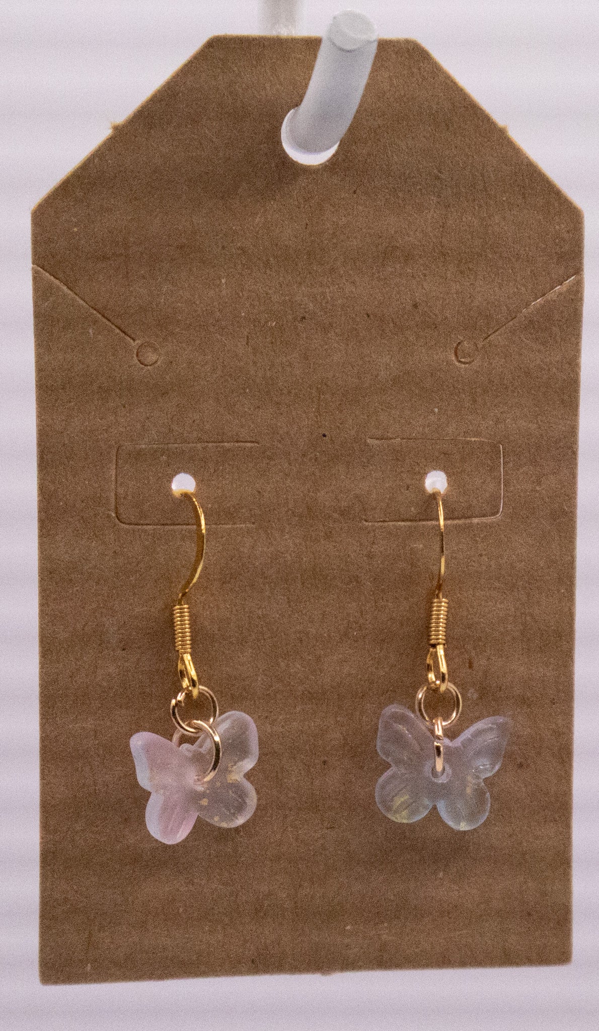 Light Pink/Clear Butterflies