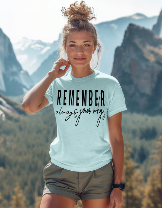 Remember Always Your Why