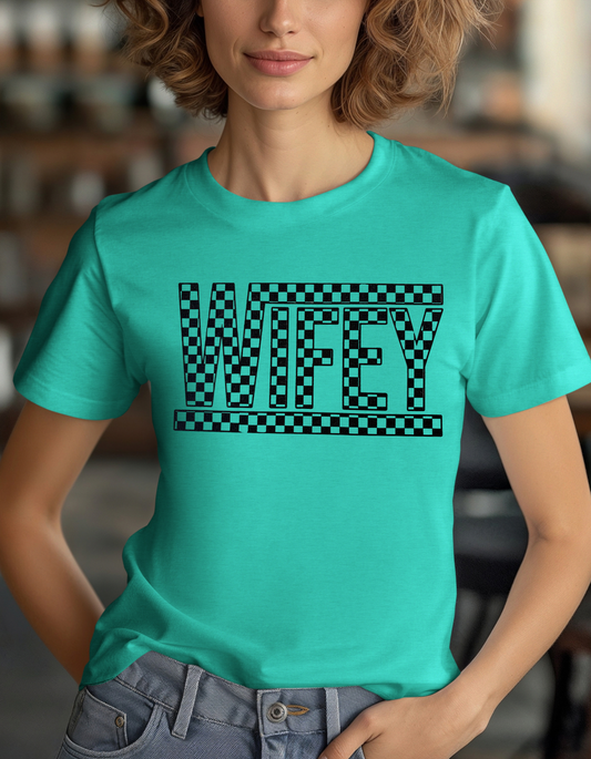 Wifey Checkered
